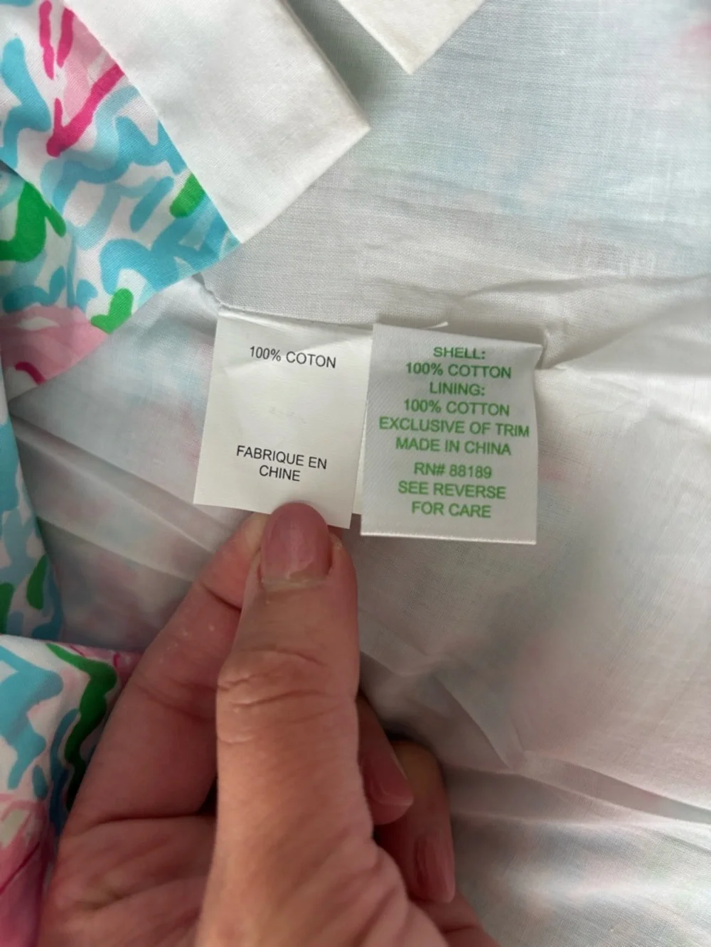 NWT Lilly Pulitzer Lobster Print Shift Dress - Picture 9 of 11